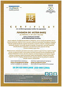 Certificat SRAC