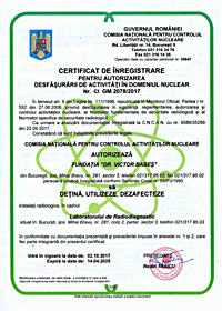 Authorization to conduct nuclear activities (I)