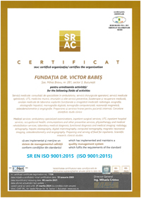 Certificat SRAC